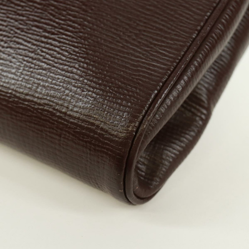 【日本直送】CELINE 圓背包 皮革 棕色 金色 正品 171061A-17