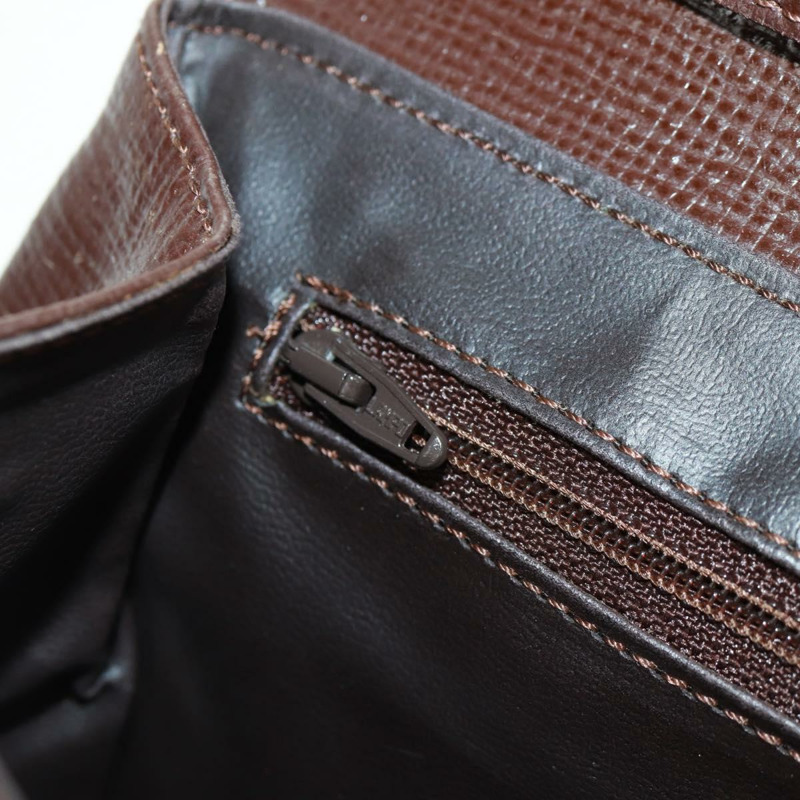 【日本直送】CELINE 圓背包 皮革 棕色 金色 正品 171061A-22