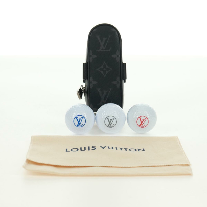 【日本直送】路易威登 Monogram Eclipse 套裝 Golf Andrews 包飾 GI0344 LV 正品 171193M-11