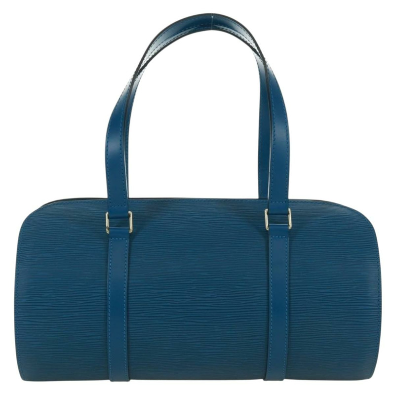 【日本直送】路易威登 Epi Soufflot 手提包 藍色 M52225 LV 正品 171028V-1