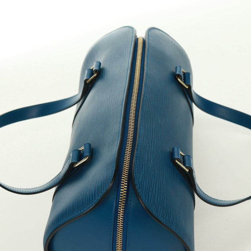 【日本直送】路易威登 Epi Soufflot 手提包 藍色 M52225 LV 正品 171028V-5