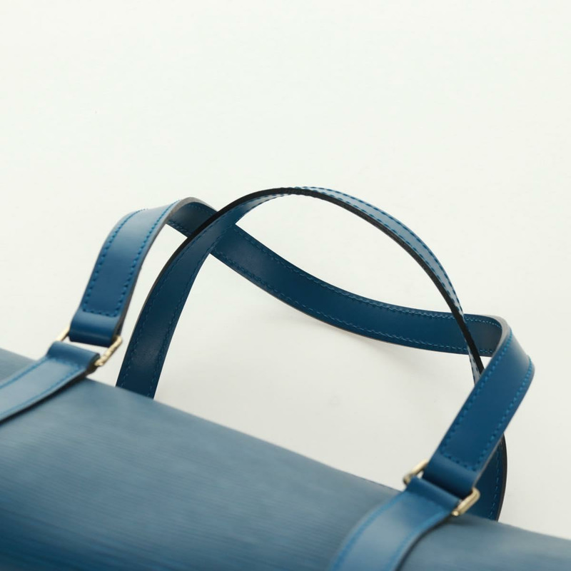 【日本直送】路易威登 Epi Soufflot 手提包 藍色 M52225 LV 正品 171028V-7