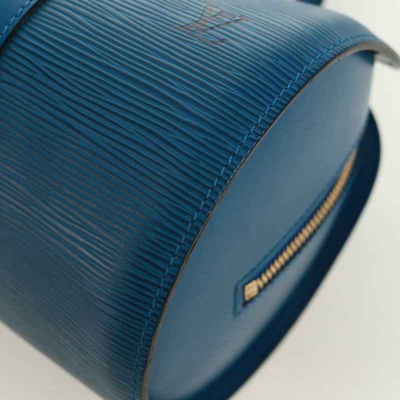 【日本直送】路易威登 Epi Soufflot 手提包 藍色 M52225 LV 正品 171028V-13