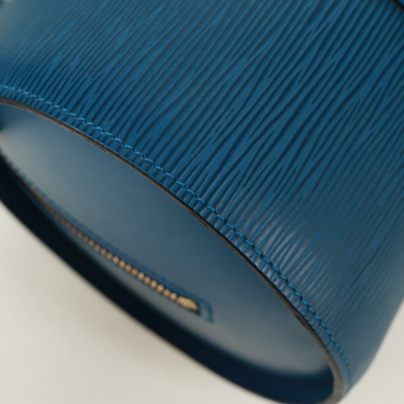 【日本直送】路易威登 Epi Soufflot 手提包 藍色 M52225 LV 正品 171028V-14