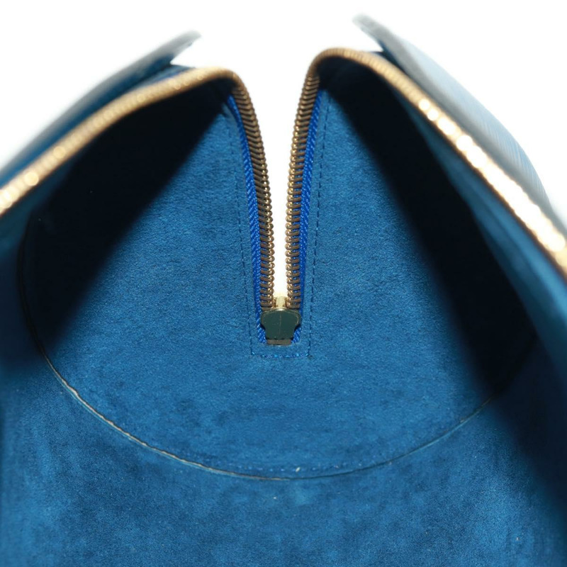 【日本直送】路易威登 Epi Soufflot 手提包 藍色 M52225 LV 正品 171028V-19