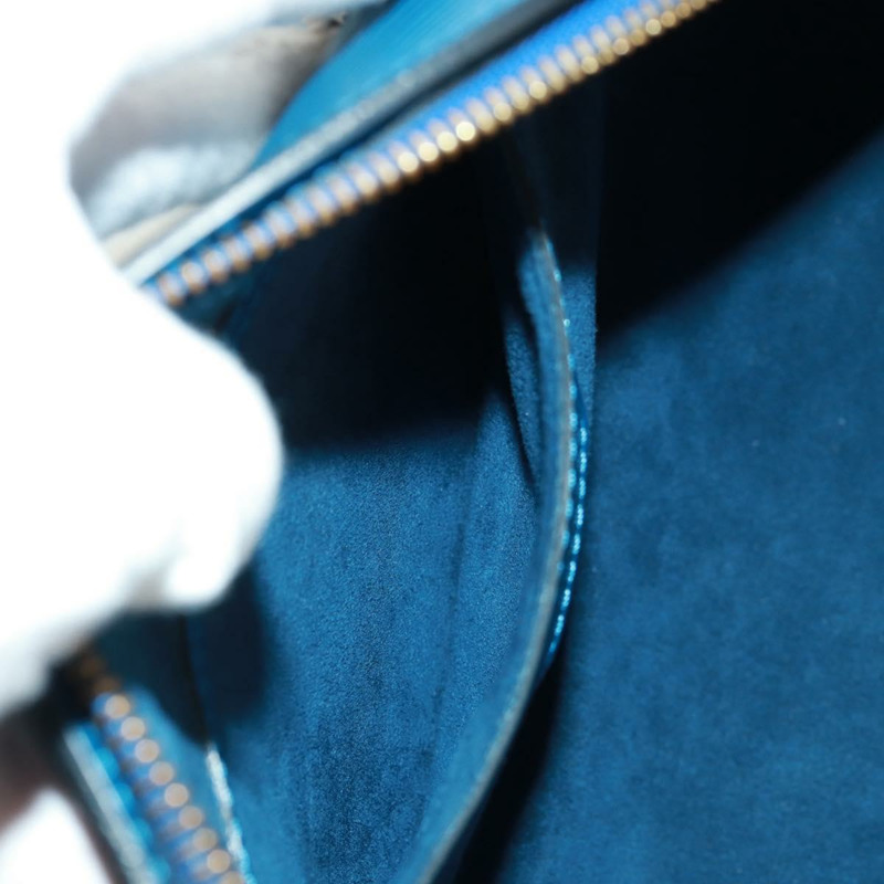 【日本直送】路易威登 Epi Soufflot 手提包 藍色 M52225 LV 正品 171028V-20
