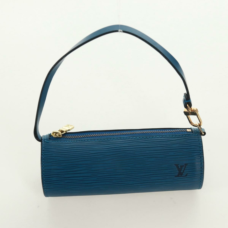 【日本直送】路易威登 Epi Soufflot 手提包 藍色 M52225 LV 正品 171028V-21