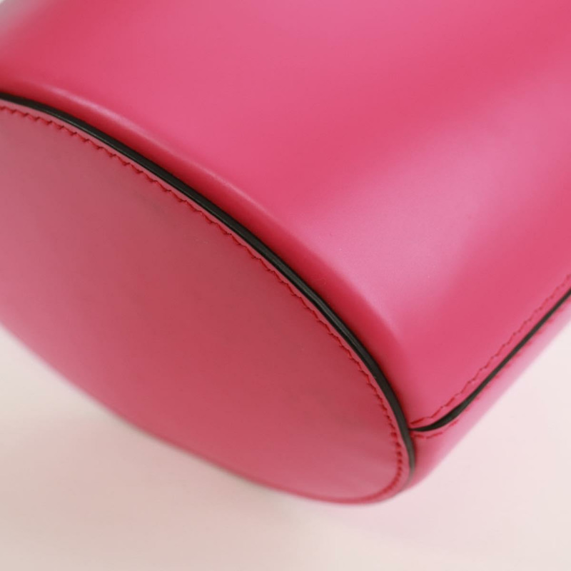 【日本直送】Salvatore Ferragamo Gancini 粉紅金色皮革肩背包，正品編號 171099M-15