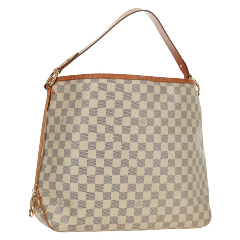 【日本直送】路易威登 Damier Azur Delightful MM 肩包 N41448 LV Auth 171963V-0