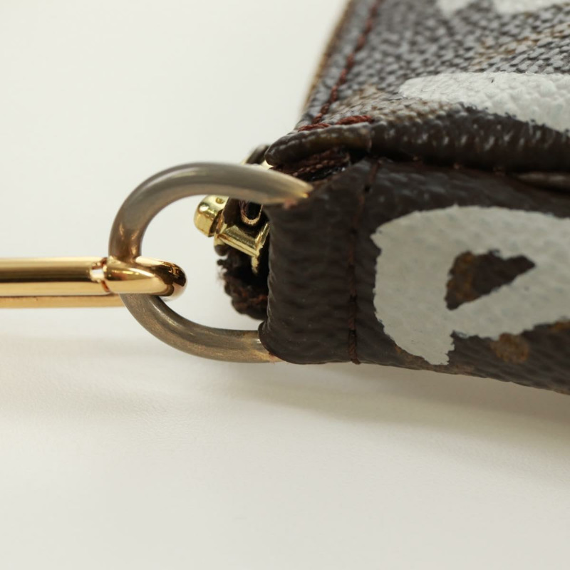 【日本直送】路易威登 Monogram 塗鴉手拿包 白色 M92192 LV 正品 171150V-7