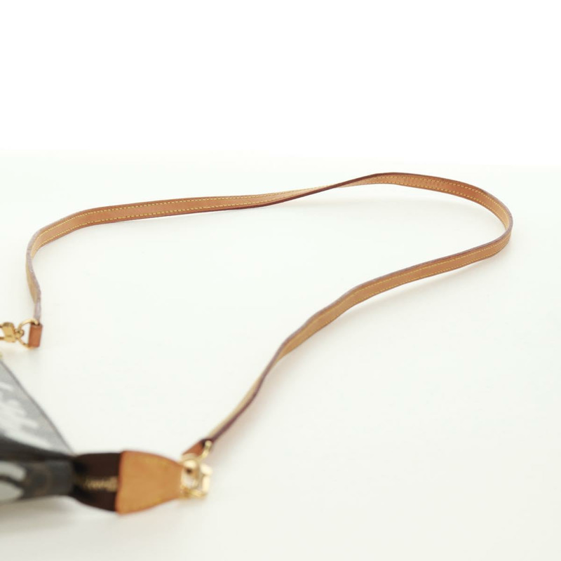 【日本直送】路易威登 Monogram 塗鴉手拿包 白色 M92192 LV 正品 171150V-13