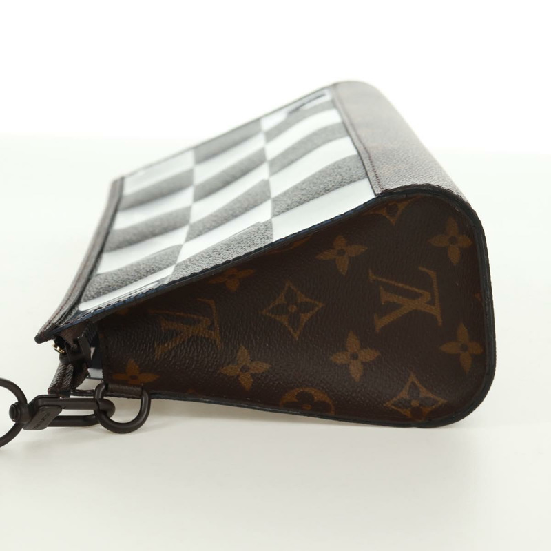【日本直送】路易威登 Monogram Chess Stand Pouch M81588 LV Auth 171970M-2