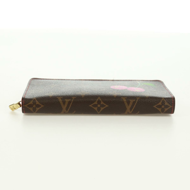 【日本直送】路易威登 Monogram Cherry Porte Monnaie 拉鍊長皮夾 M95006 正品 171939V-5