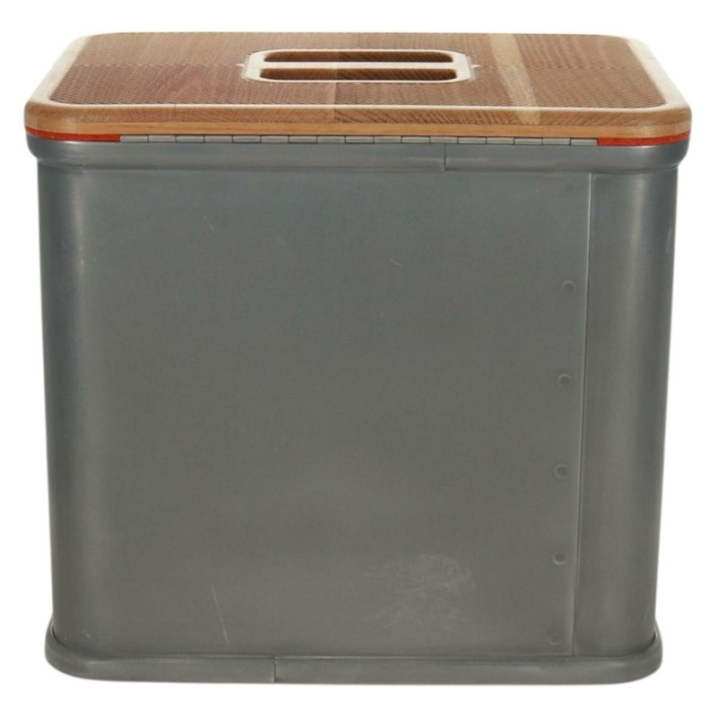 【日本直送】愛馬仕男士理容盒，金屬材質，灰色/銀色，正品編號 168944SAV-1