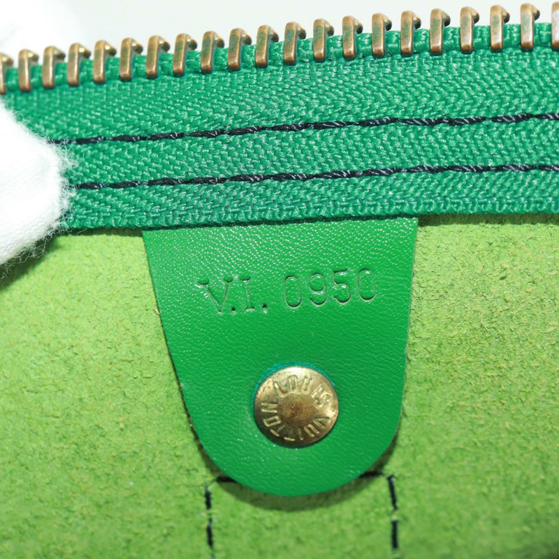 【日本直送】路易威登 Epi Keepall 50 波士頓包 綠色 M42964 LV 正品 168943SAV-11