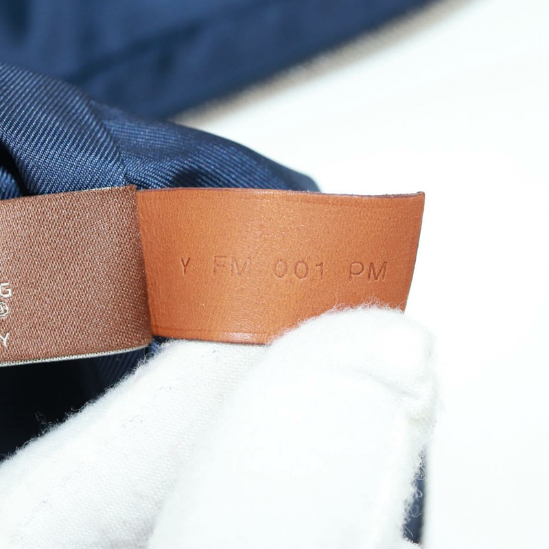 【日本直送】愛馬仕 Ousdevoyage PM 手拿包 絲綢藍 正品 ti3647SM-10