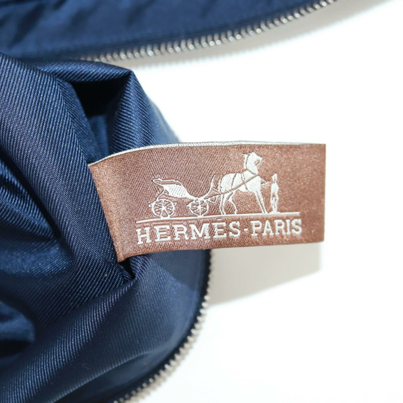 【日本直送】愛馬仕 Ousdevoyage PM 手拿包 絲綢藍 正品 ti3647SM-20