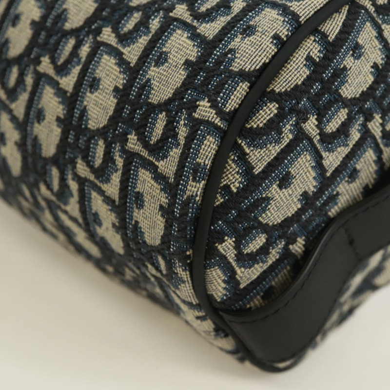 【日本直送】Christian Dior Trotter帆布斜紋兔迷你拉桿包 海軍藍 正品 162245SAM-15