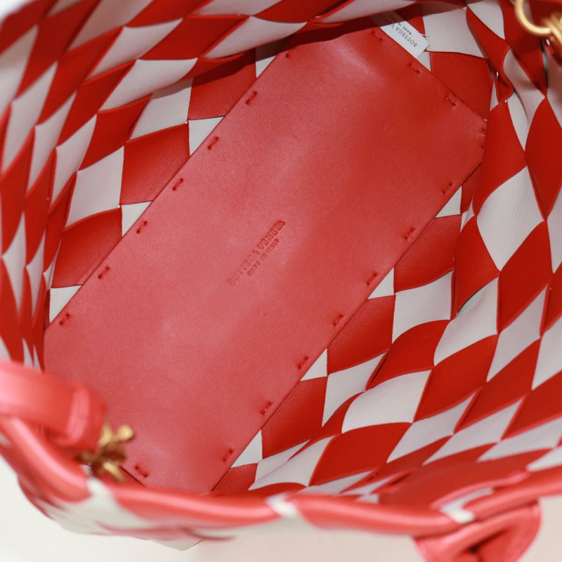 【日本直送】BOTTEGA VENETA INTRECCIATO Cabas 包皮革 2way 橙色金色正品 161744SAM-9