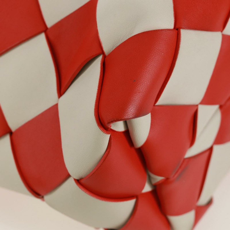 【日本直送】BOTTEGA VENETA INTRECCIATO Cabas 包皮革 2way 橙色金色正品 161744SAM-15