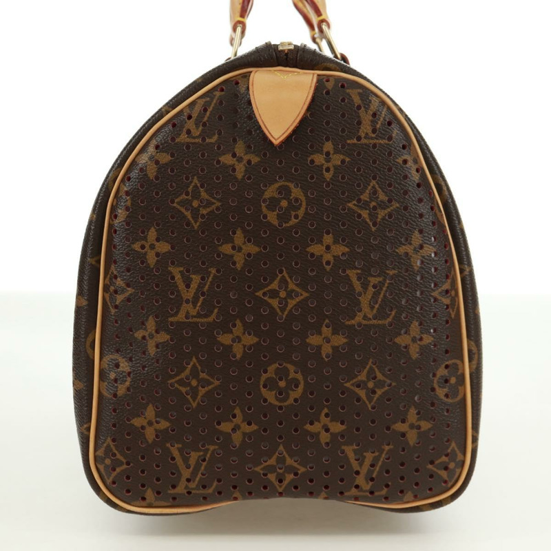 【日本直送】路易威登 Monogram Perfo Speedy 30 手提包，玫紅色，M95180，LV 正品，編號 161701SAV-3