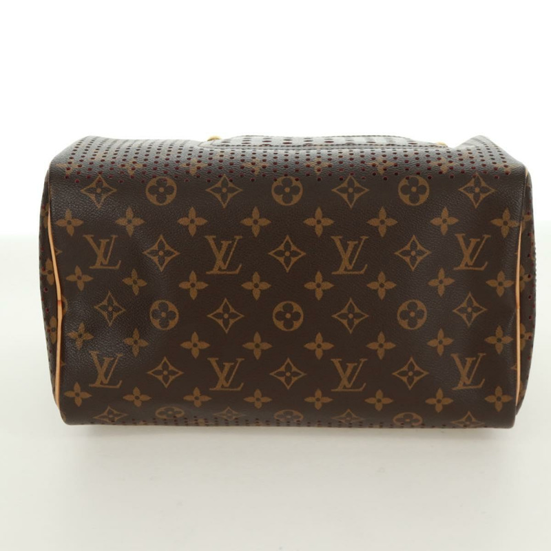 【日本直送】路易威登 Monogram Perfo Speedy 30 手提包，玫紅色，M95180，LV 正品，編號 161701SAV-4
