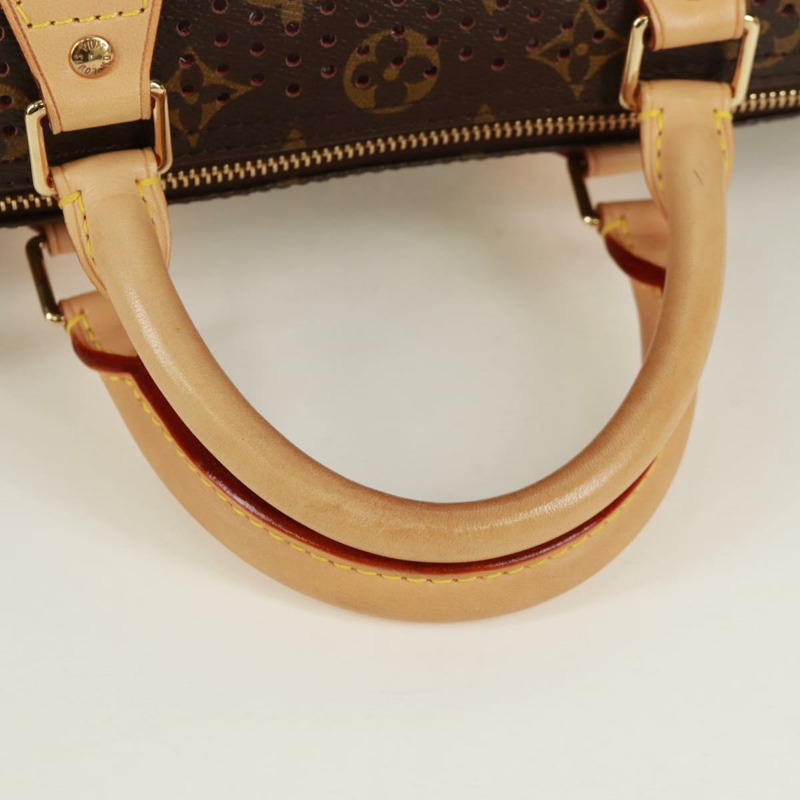 【日本直送】路易威登 Monogram Perfo Speedy 30 手提包，玫紅色，M95180，LV 正品，編號 161701SAV-6