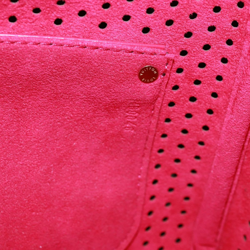 【日本直送】路易威登 Monogram Perfo Speedy 30 手提包，玫紅色，M95180，LV 正品，編號 161701SAV-10