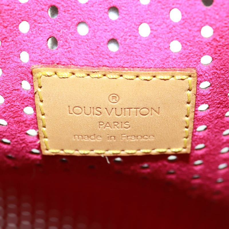 【日本直送】路易威登 Monogram Perfo Speedy 30 手提包，玫紅色，M95180，LV 正品，編號 161701SAV-18