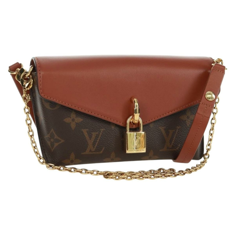 【日本直送】路易威登 Monogram Padlock On Strap 單肩包 M80763 LV Auth 161736SAM-0