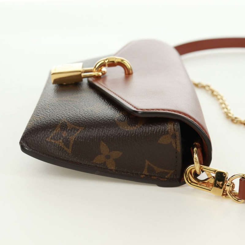 【日本直送】路易威登 Monogram Padlock On Strap 單肩包 M80763 LV Auth 161736SAM-3