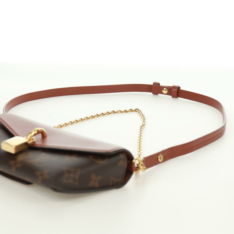 【日本直送】路易威登 Monogram Padlock On Strap 單肩包 M80763 LV Auth 161736SAM-13