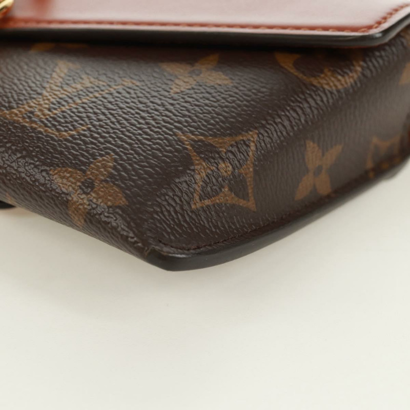 【日本直送】路易威登 Monogram Padlock On Strap 單肩包 M80763 LV Auth 161736SAM-15