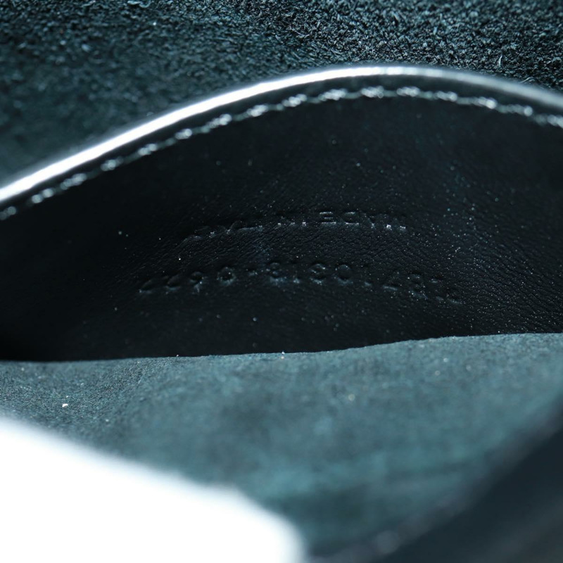 【日本直送】SAINT LAURENT LE57 迷你手提包 皮革 黑色 金色 正品 161703SAM-10