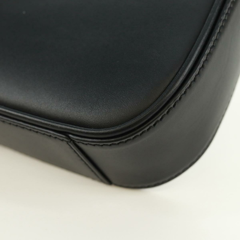 【日本直送】SAINT LAURENT LE57 迷你手提包 皮革 黑色 金色 正品 161703SAM-16