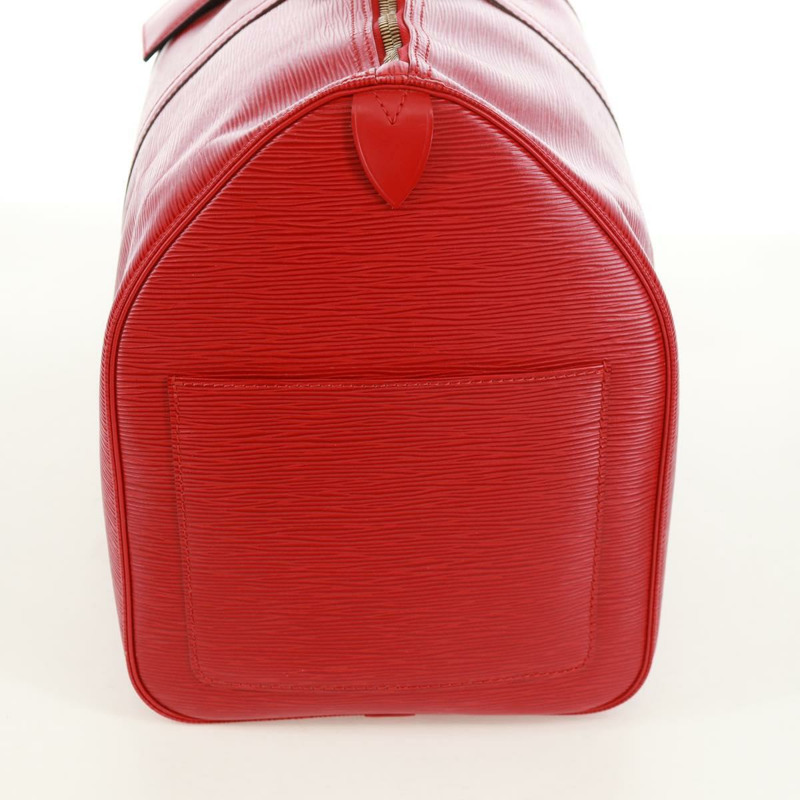 【日本直送】路易威登 Epi Keepall 50 波士頓包 紅色 M42967 LV Auth am10702V-2