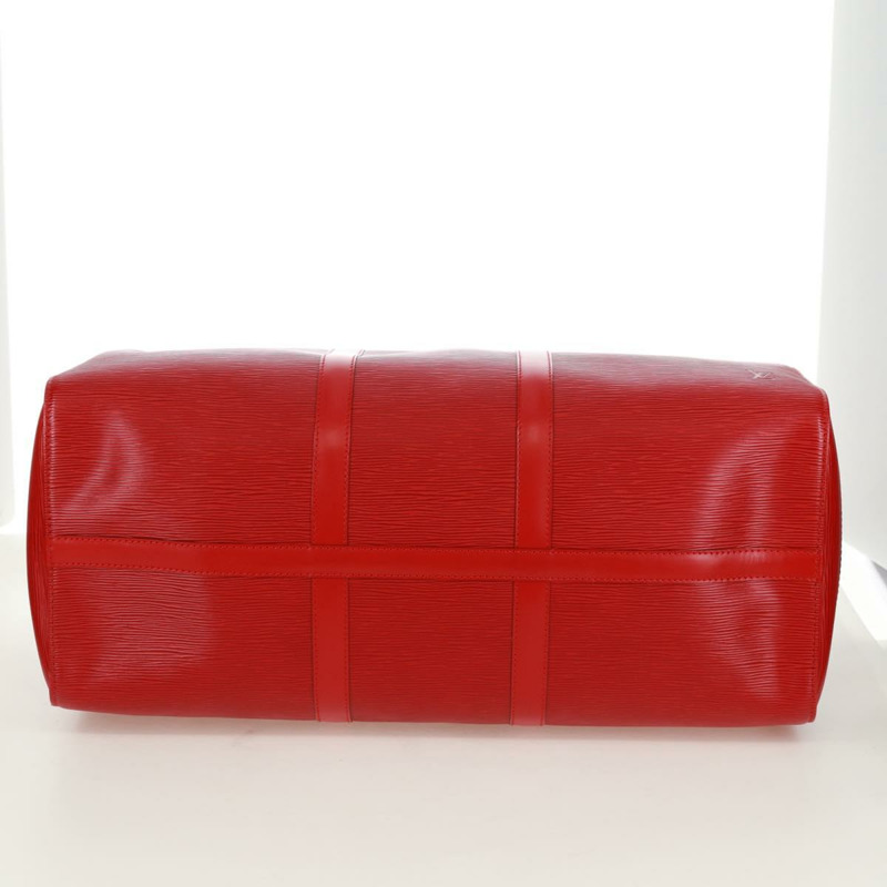 【日本直送】路易威登 Epi Keepall 50 波士頓包 紅色 M42967 LV Auth am10702V-4