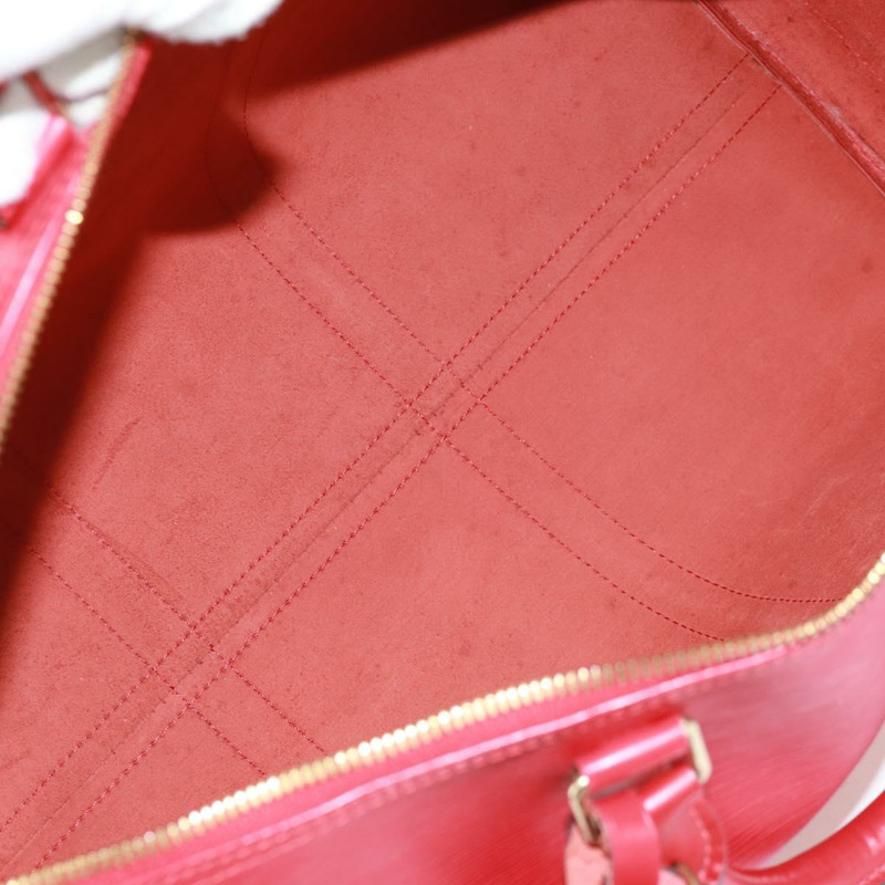 【日本直送】路易威登 Epi Keepall 50 波士頓包 紅色 M42967 LV Auth am10702V-9