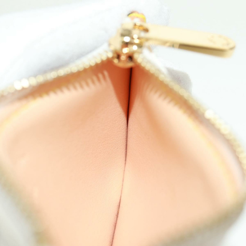 【日本直送】路易威登 (LOUIS VUITTON) 多色 Pochette Cles 零錢包 白色 M92655 LV 正品 171850V-18