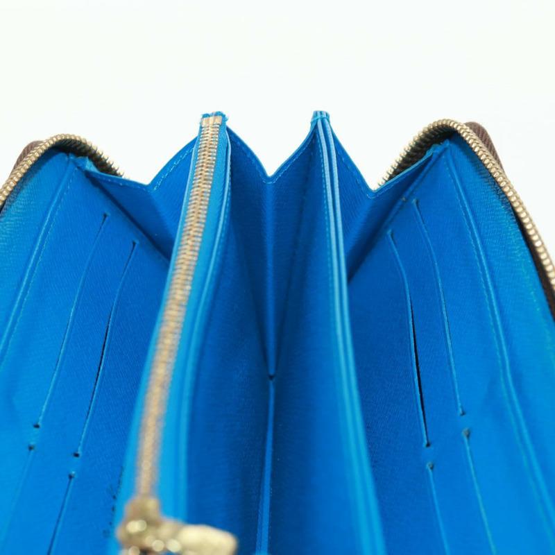 【日本直送】路易威登 Monogram Yayoi Kusama Zippy 長版皮夾 藍色 M60448 正品 170907V-23