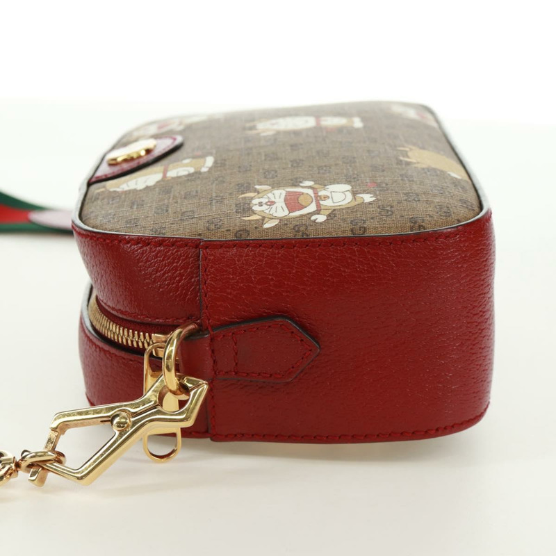 【日本直送】GUCCI Micro GG Supreme Doraemon 聯名款 PVC 手提包 574886 正品 171875SAM-2