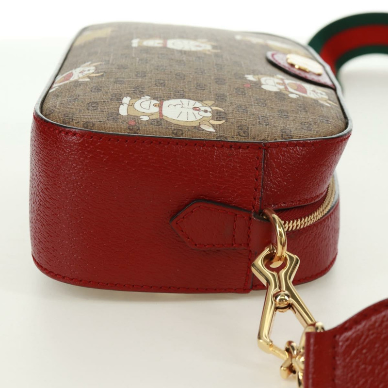 【日本直送】GUCCI Micro GG Supreme Doraemon 聯名款 PVC 手提包 574886 正品 171875SAM-3
