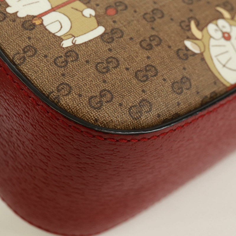 【日本直送】GUCCI Micro GG Supreme Doraemon 聯名款 PVC 手提包 574886 正品 171875SAM-15