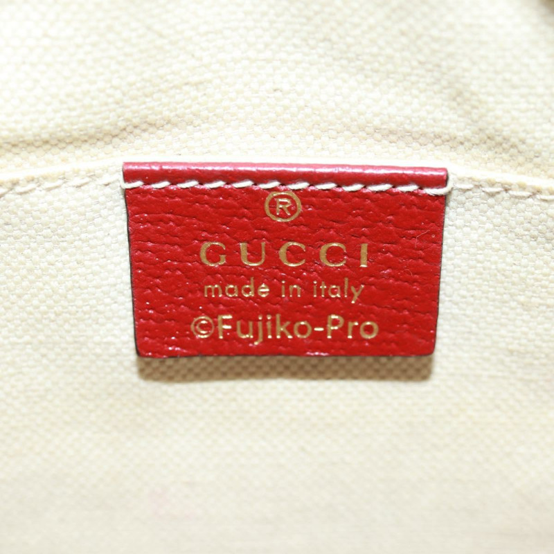 【日本直送】GUCCI Micro GG Supreme Doraemon 聯名款 PVC 手提包 574886 正品 171875SAM-19