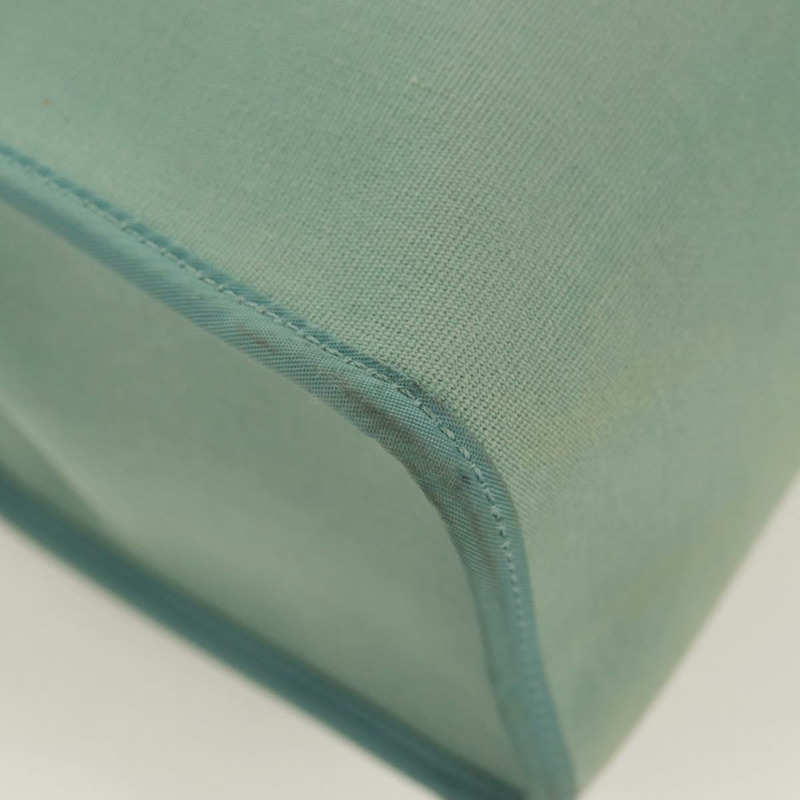 【日本直送】愛馬仕 Herbag Zip PM 手袋 帆布皮革 兩用 綠色 銀色 正品 168131A-14