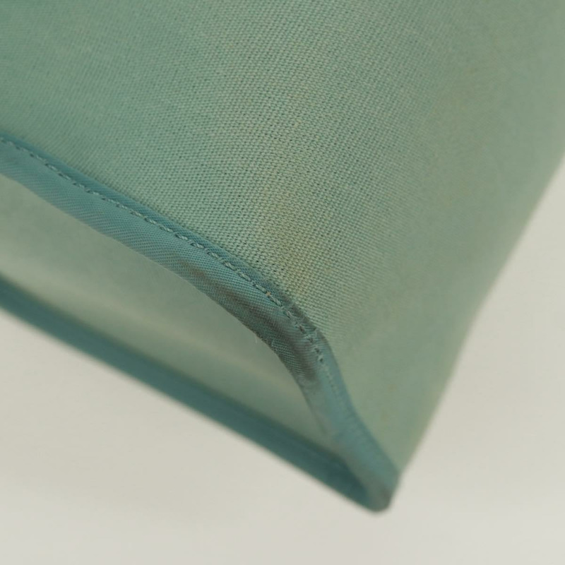 【日本直送】愛馬仕 Herbag Zip PM 手袋 帆布皮革 兩用 綠色 銀色 正品 168131A-16