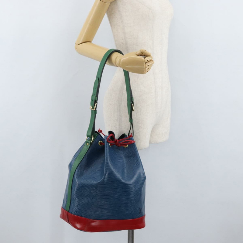 【日本直送】路易威登 Epi Noe 三色肩背包 紅藍綠 M44084 正品 172128V-20