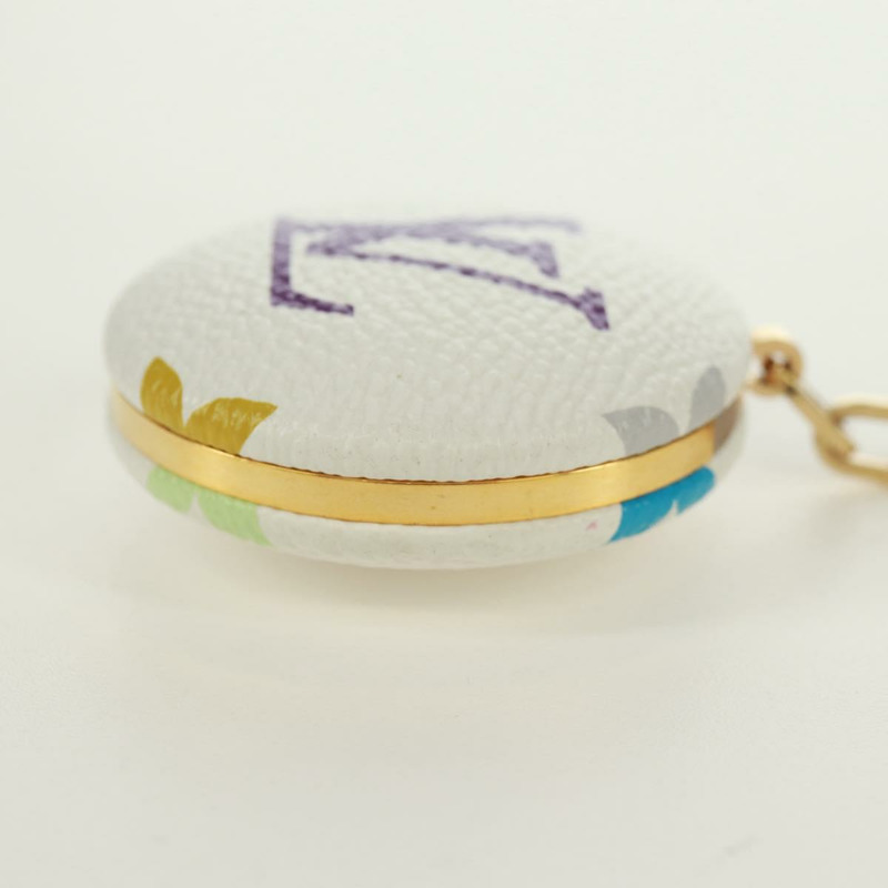 【日本直送】路易威登 Monogram Multicolor Astropill 吊飾 白色 M51911 LV Auth 171866V-7