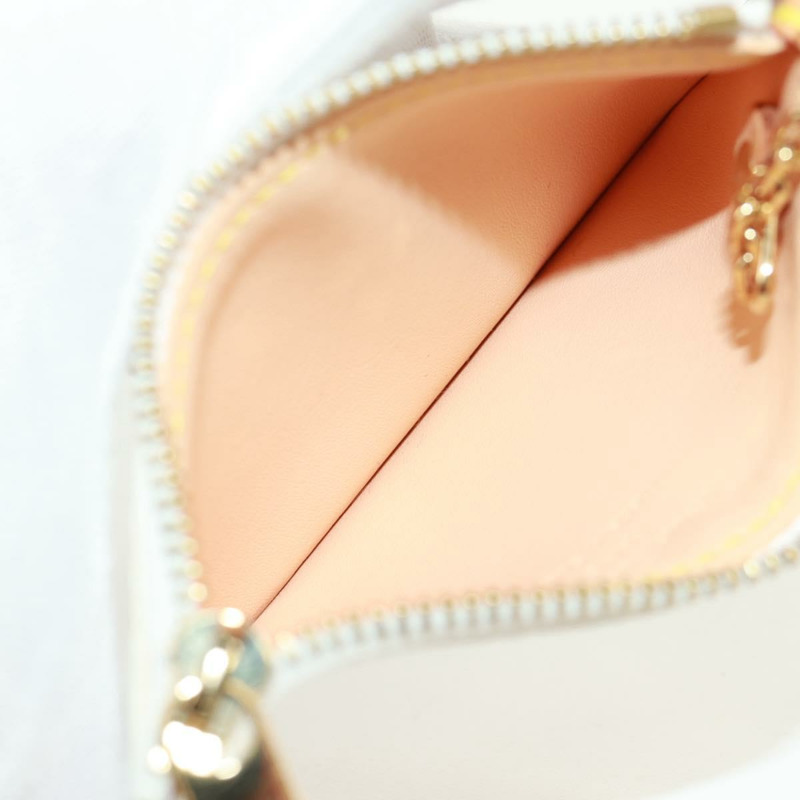 【日本直送】路易威登 (LOUIS VUITTON) 多色 Pochette Cles 零錢包 白色 M92655 LV 正品 171841V-9