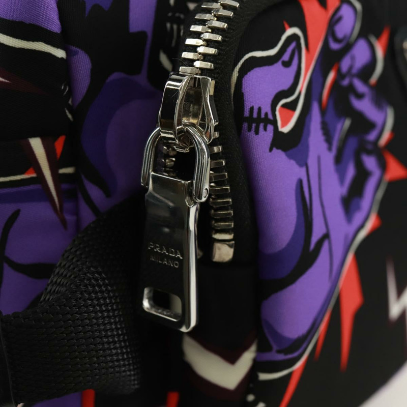 【日本直送】PRADA 環球影城聯名款弗蘭肯斯坦包 尼龍紫色 正品 171848M-19